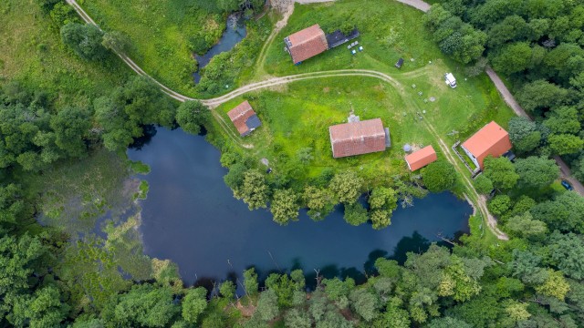 Zwiedzanie źródeł rzeki Łyny